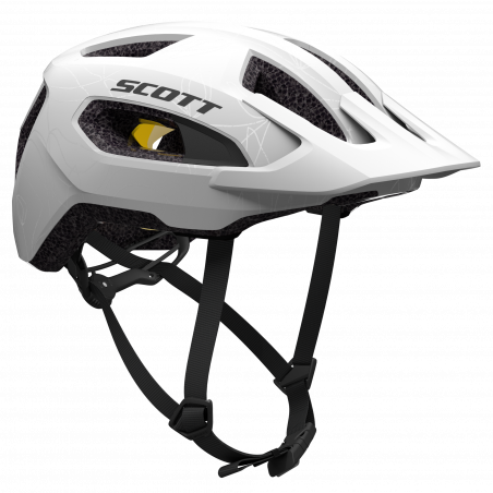 Scott Helmet Supra Plus (CE), White Matt, S/M, Cykelhjälm