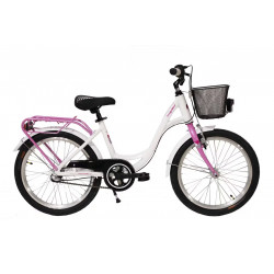 Sandnäs Bella 2.3, 20", 3-vxl, Vit, Barncykel