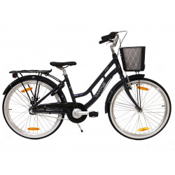 Sandnäs Alnö, 3 vxl, 24", Grå/Blå, Barncykel