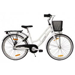 Sandnäs Alnö, 3 vxl, 24", Vit, Barncykel