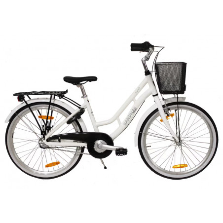 Sandnäs Alnö, 3 vxl, 24", Vit, Barncykel