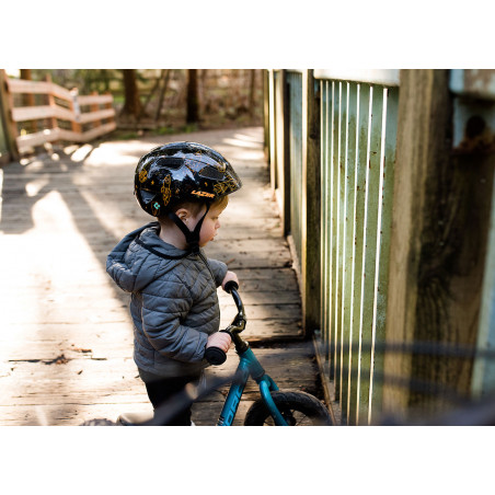 Lazer Pnut KinetiCore 2.0, Flying Rocket. GS (Turnfit), Cykelhjälm barn