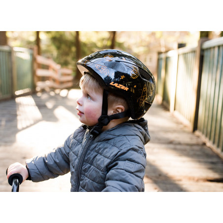 Lazer Pnut KinetiCore 2.0, Flying Rocket. GS (Turnfit), Cykelhjälm barn