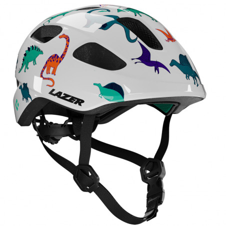 Lazer Pnut KinetiCore 2.0, Dinosaurs. GS (Turnfit), Cykelhjälm barn