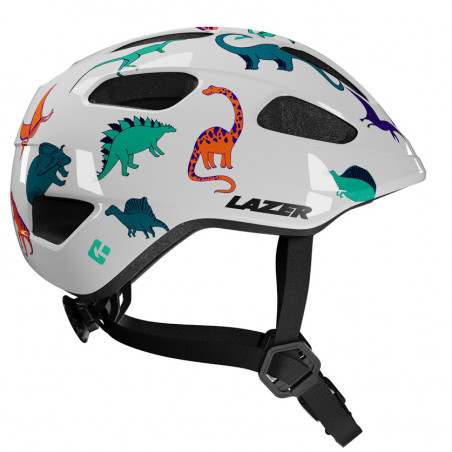 Lazer Pnut KinetiCore 2.0, Dinosaurs. GS (Turnfit), Cykelhjälm barn