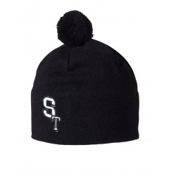 STONEHAM KNITTED SKI HAT UNISEX BLACK Medium