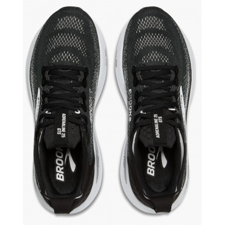 Brooks Adrenaline GTS 25, Black/White/Grey, Löparsko Herr