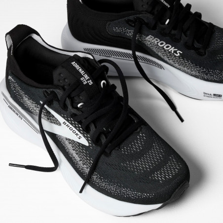 Brooks Adrenaline GTS 25, Black/White/Grey, Löparsko Herr