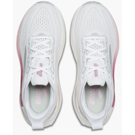 Brooks Glycerin GTS 23, White/Harbor Mist/Metallic, Löparsko Dam