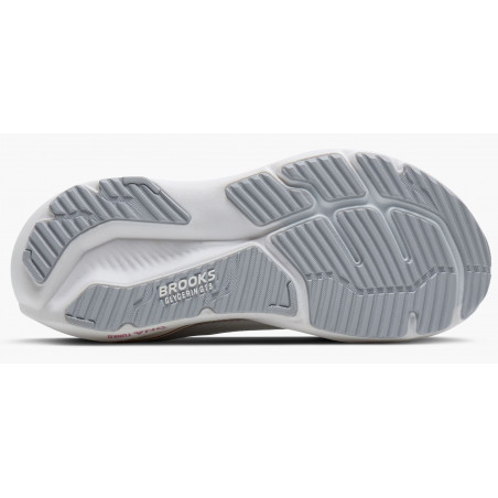 Brooks Glycerin GTS 23, White/Harbor Mist/Metallic, Löparsko Dam
