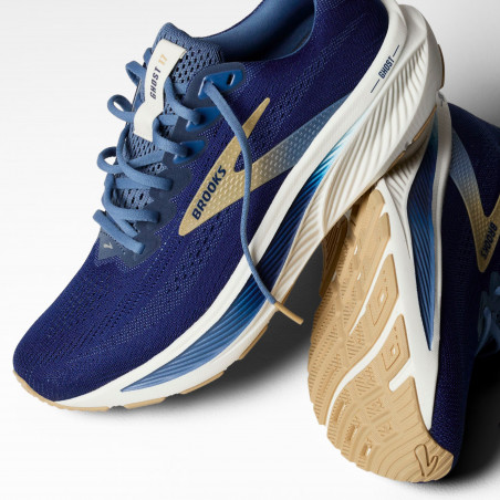 Brooks Ghost 17, Beacon Blue/Moonlight/Starfish, Löparsko Herr