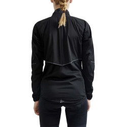 Craft Endur Hydro Jacket, Black, Cykeljacka Dam 2