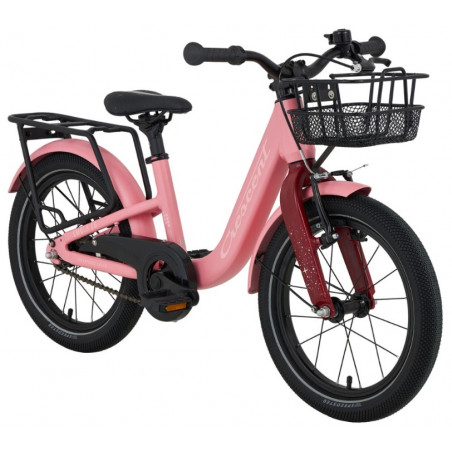 Crescent Embla Jr City 16", Oväxlad, Rosa, Barncykel