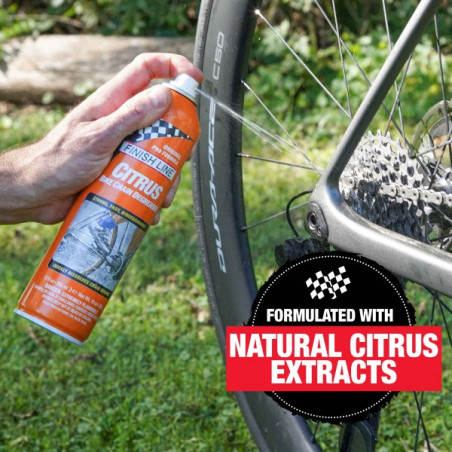 Finish line Bike Chain Degreaser Citrus, 600 ml, Orange, Avfettningsmedel