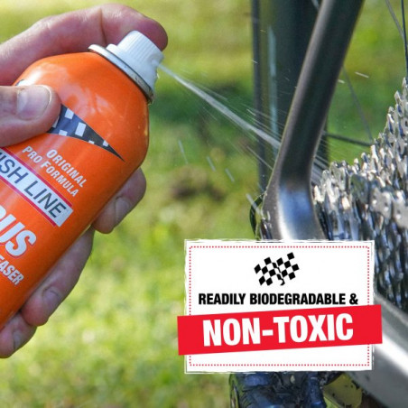 Finish line Bike Chain Degreaser Citrus, 600 ml, Orange, Avfettningsmedel