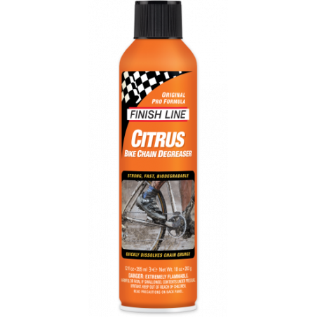 Finish line Bike Chain Degreaser Citrus, 600 ml, Orange, Avfettningsmedel