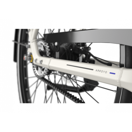Gazelle Arroyo C5 Elite 3.0,  53 cm, Ivory White, Elcykel
