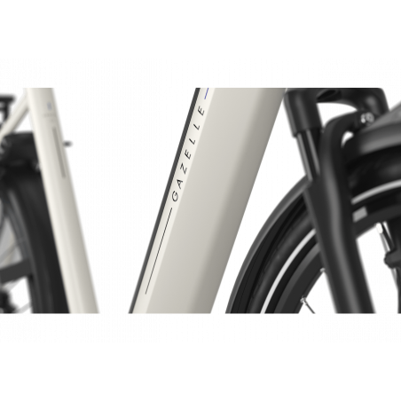 Gazelle Arroyo C5 Elite 3.0,  53 cm, Ivory White, Elcykel