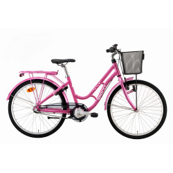 Biorn Tassen 24”, Ljusrosa, Barncykel