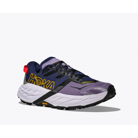 Hoka Speedgoat 7, Dam, Wide, Berry Jam/Starlight, Stl 37 1/3, löparsko