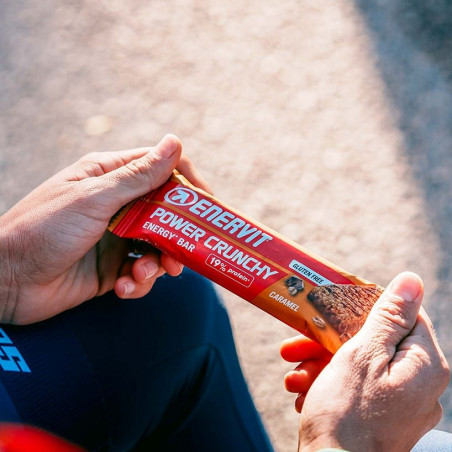 Enervit Power Crunchy bar, Caramel, Glutenfri, Energibar