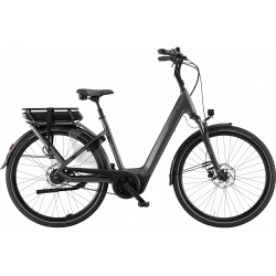Pegasus Siena E7F Belt, Black Metallic Matt, 50 cm, Elcykel