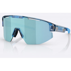 Bliz Matrix Transparant Blue/Iceblue Mirror, Sportglasögon