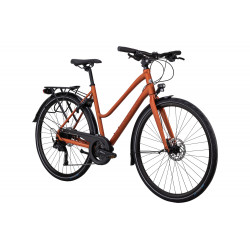 Crescent Holma Orange Lava 28" – Hybridcykel 18 växlar 2