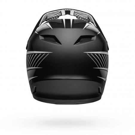 Bell Transfer Fullface, Matte Black/White, Cykelhjälm Downhill & MTB