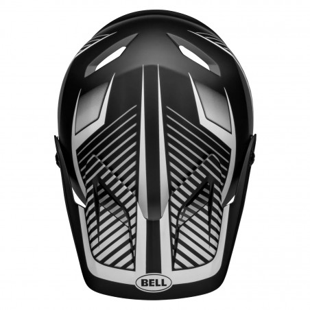 Bell Transfer Fullface, Matte Black/White, Cykelhjälm Downhill & MTB