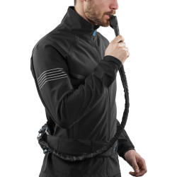 Salomon S/race insultaed belt set black/cyan 2