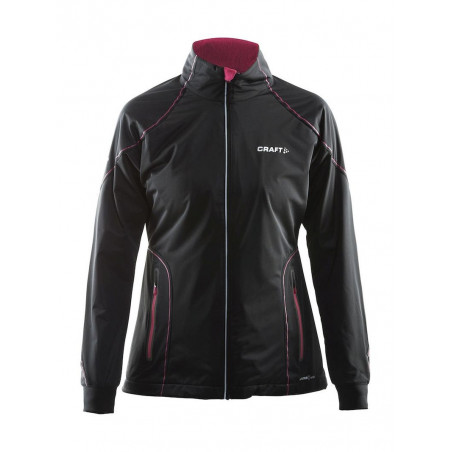 Craft High Function Jacket W Black/Ruby
