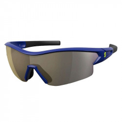 Scott Sunglasses Leap Blue Gold Chrome + Clear