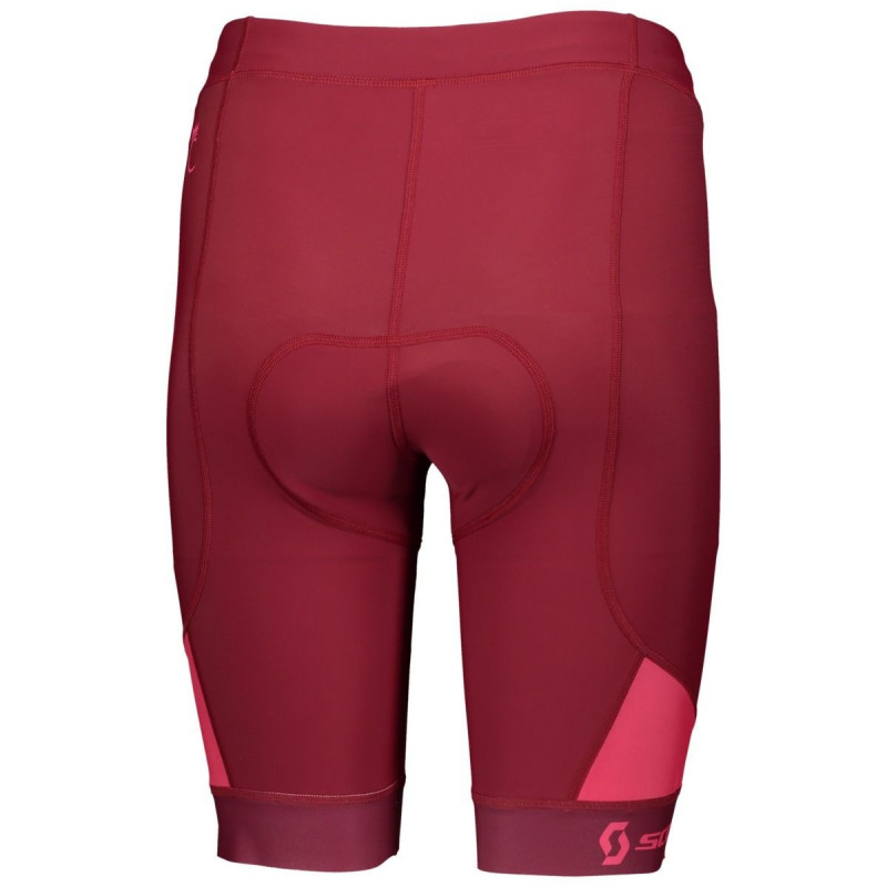 Scott Shorts Endurance 20 +++ Cykelbyxa Lady Tibetan Red/Azur Pink REA