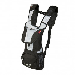 RYGGSÄCK M. 2L VATTENSÄCK, TEC 7.5L svart/vit