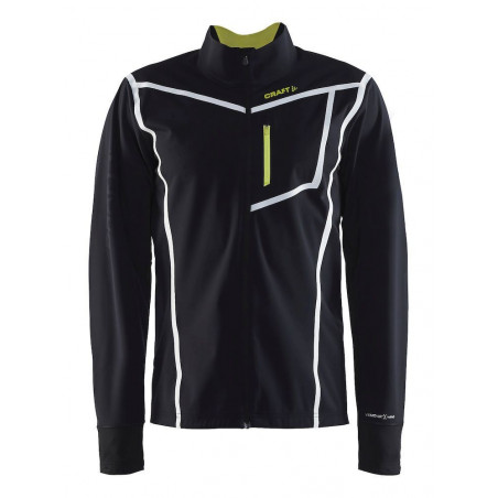 Craft Pace Jacket Men, Black/Go Craft Pace Jacket Men, Black/Go