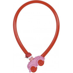 ABUS WIRELÅS MY FIRST 4 MM/55 CM ROSA