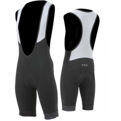 Byxa bib basic , TEC leisure fit med pad, Svart, XL
