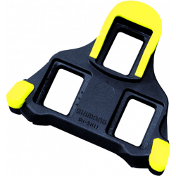 Shimano SM-SH11 Pedalkloss, gul, 6 graders rörlighet