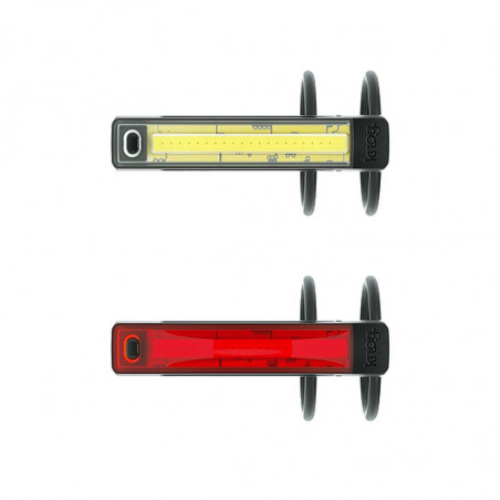 Belysning Knog Plus Twinpack 40 Lumen fram/20 bak