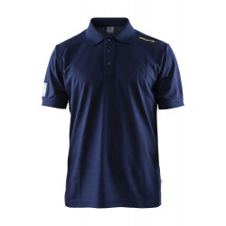 Ski Team Sweden XC Polo Pique Herr Maritime Färg