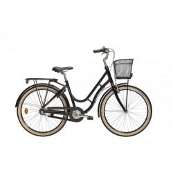 Monark Karin 26" hjul, Svart färg, 3-vxl, fotbroms,