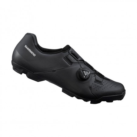 Shimano XC300 MTB svart SPD  "extra bred"