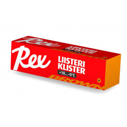 REX Klister Brun +10--0C, suveränt våtsnöklister