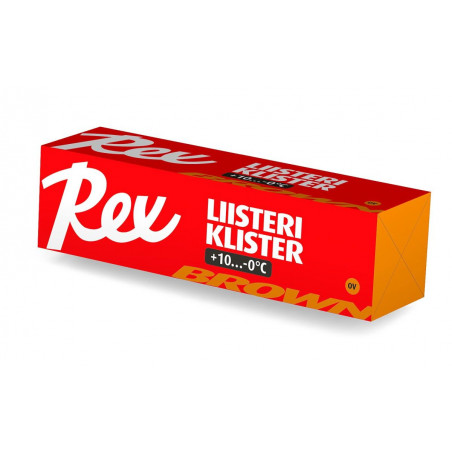 REX Klister Brun +10--0C, suveränt våtsnöklister