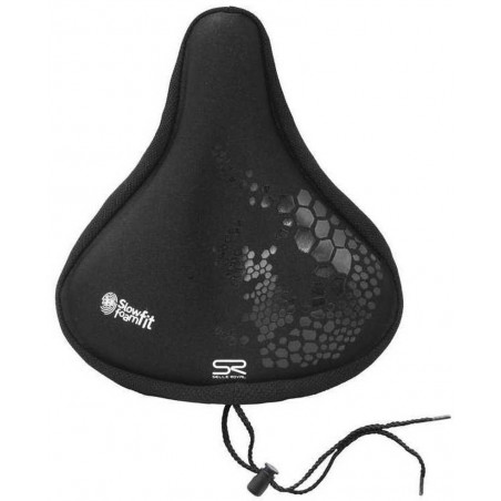 SADELTÄCKE Selle Royal Seat cover Memory Foam Large Svart
