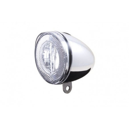 Spanninga Swingo Chrome framlampa  4 Lux