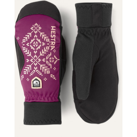 Hestra Women's XC Primaloft Mitt Bordeaux