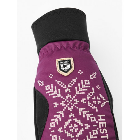 Hestra Women's XC Primaloft Mitt Bordeaux