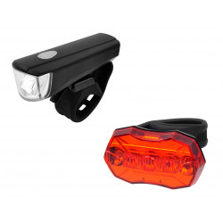 Belysningssats Bike Attitude 1led/5led